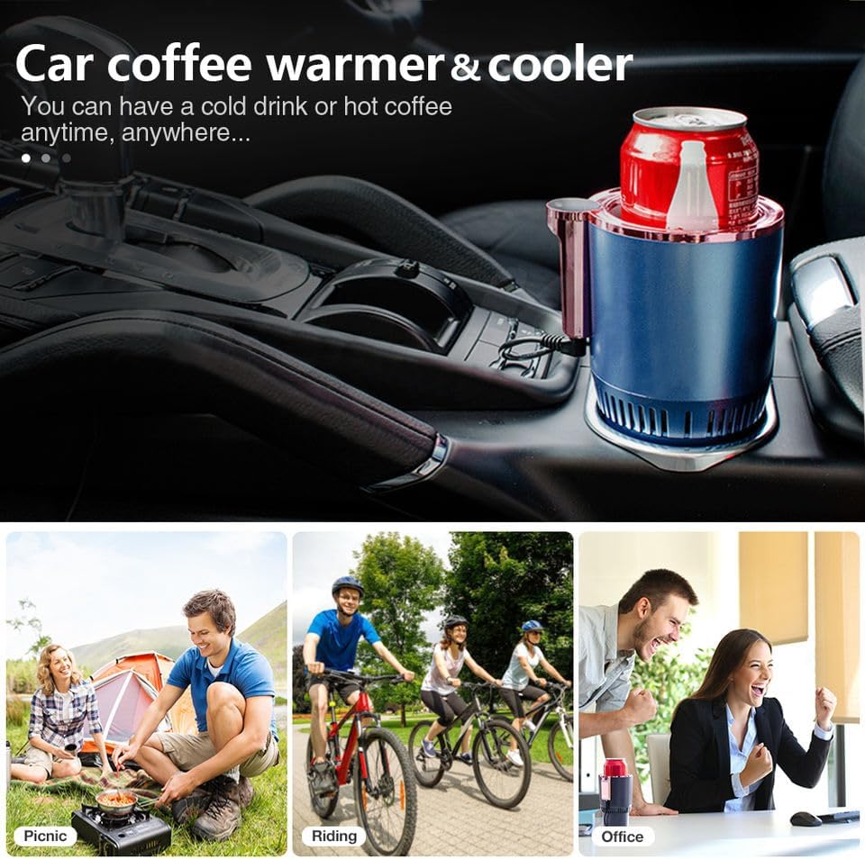 2-in-1 Car Cup Warmer Cooler